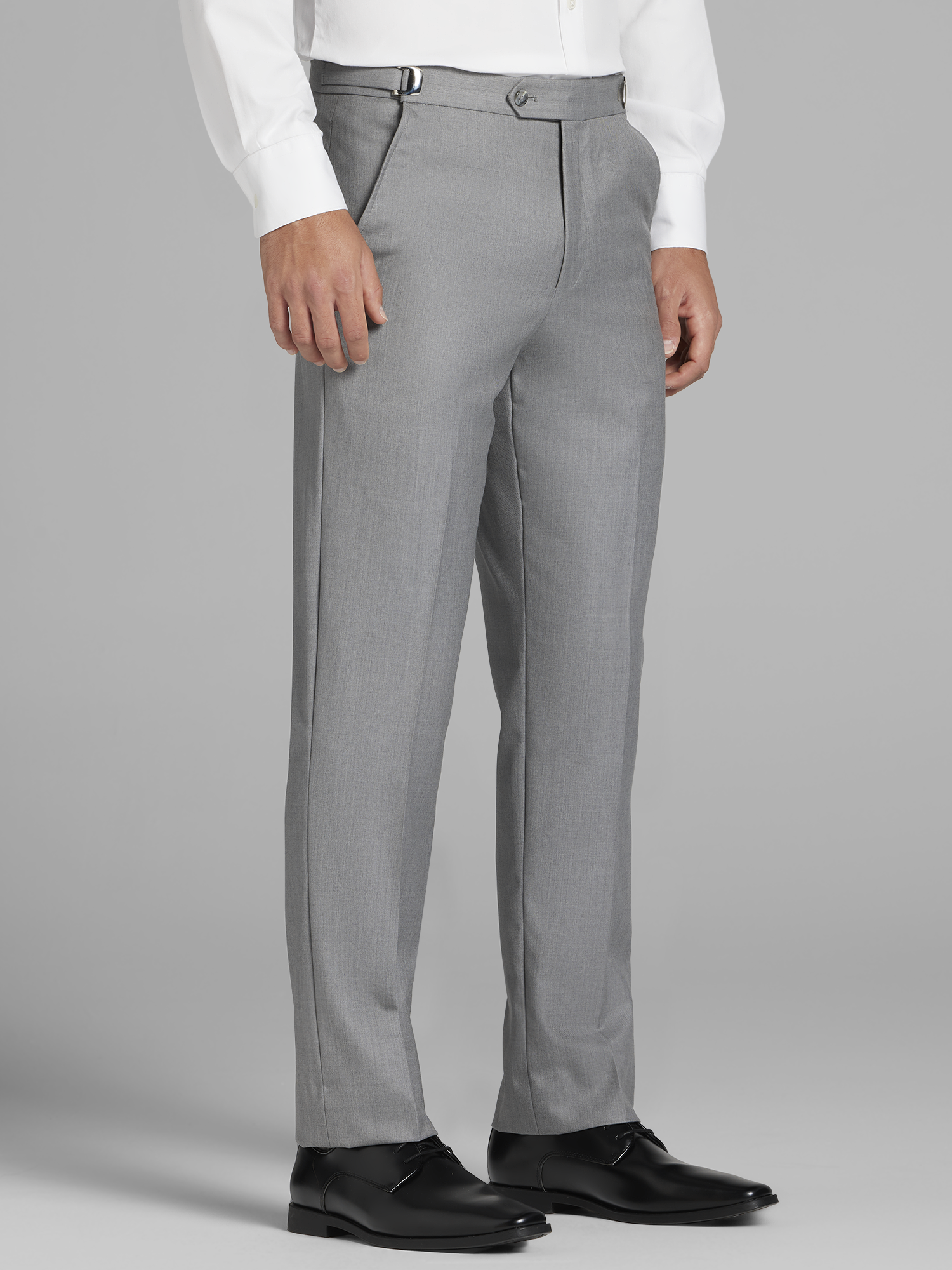 Pronto Uomo Gray Notch Lapel Suit, Gray | Suit Rental | Men's