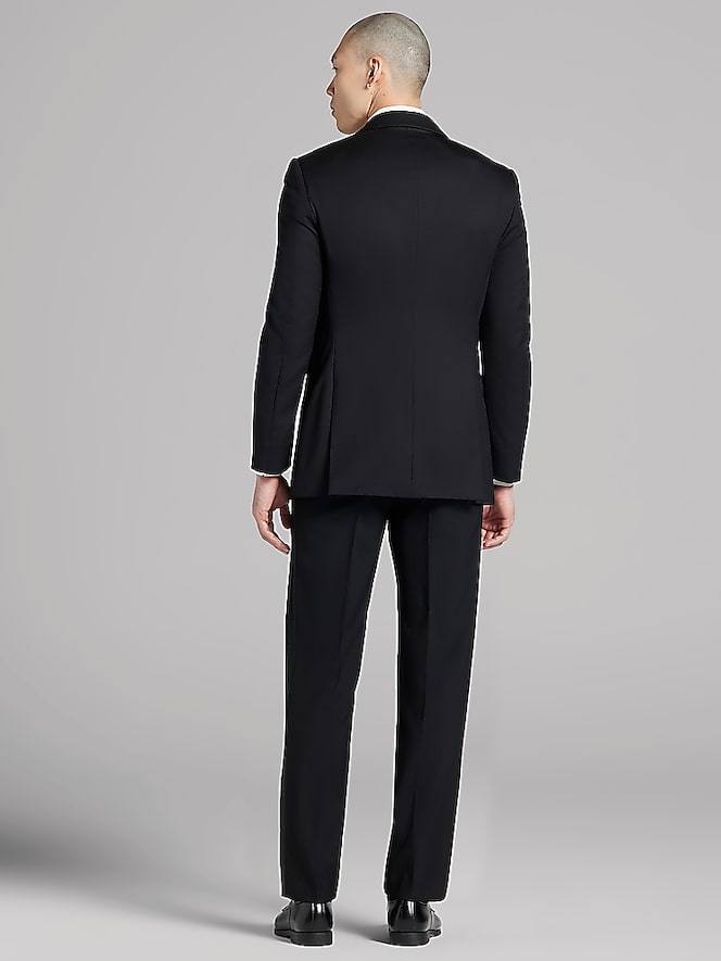 Vera Wang Black Notch Lapel Tux