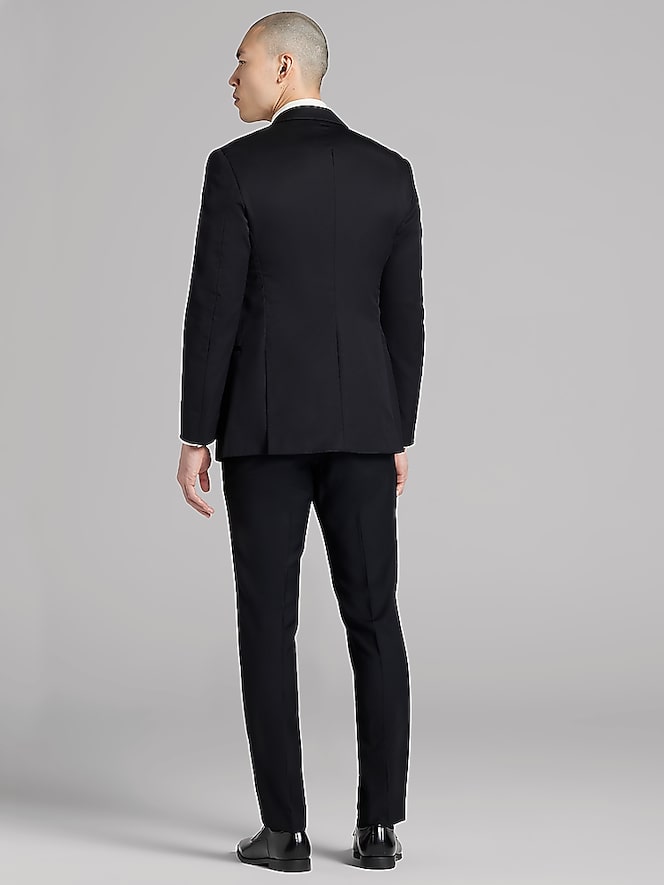 Vera Wang Black Peak Lapel Tux
