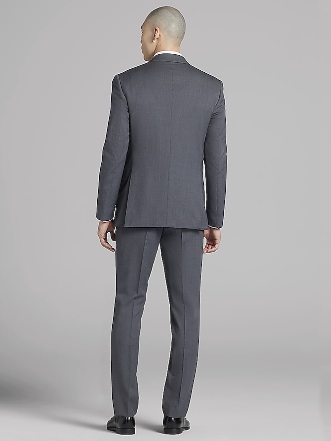 Pronto Uomo Gray Notch Lapel Tuxedo