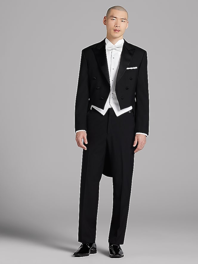 Joseph & Feiss Black Full Dress Tailcoat Tux
