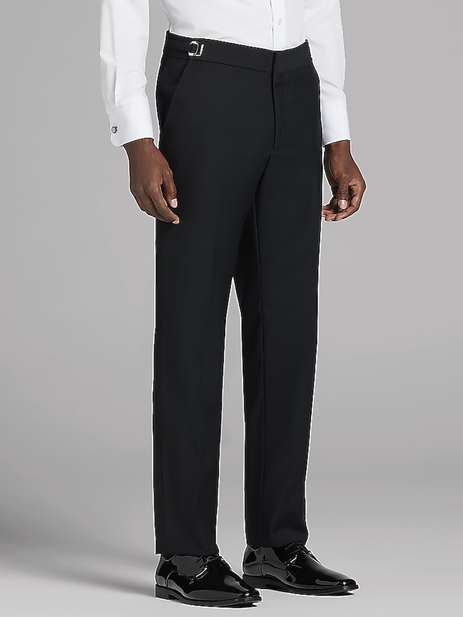 Egara Charcoal Gray Jacquard Dinner Jacket Tux