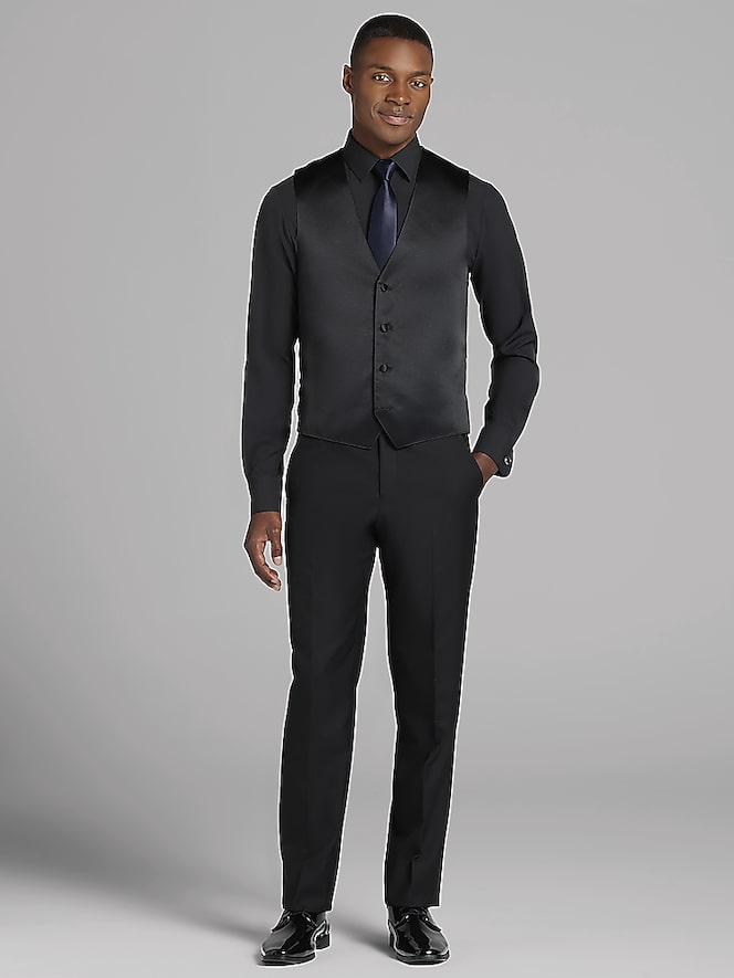 Egara Blue Jacquard Dinner Jacket Tux