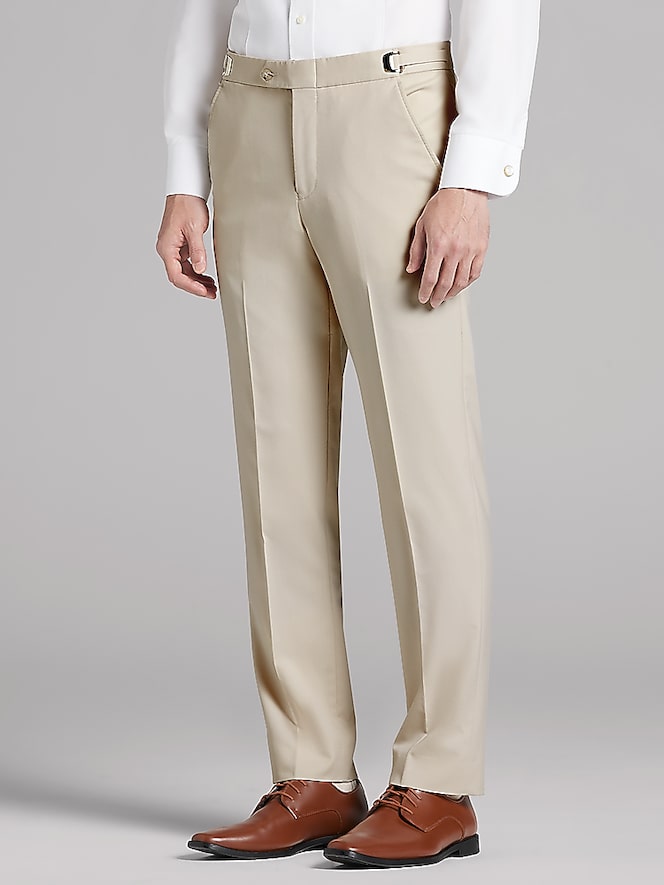 Pronto Uomo Performance Wool Tan Suit