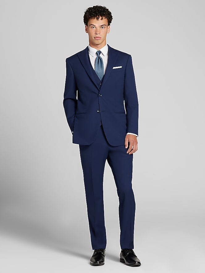 Pronto Uomo Navy Suit