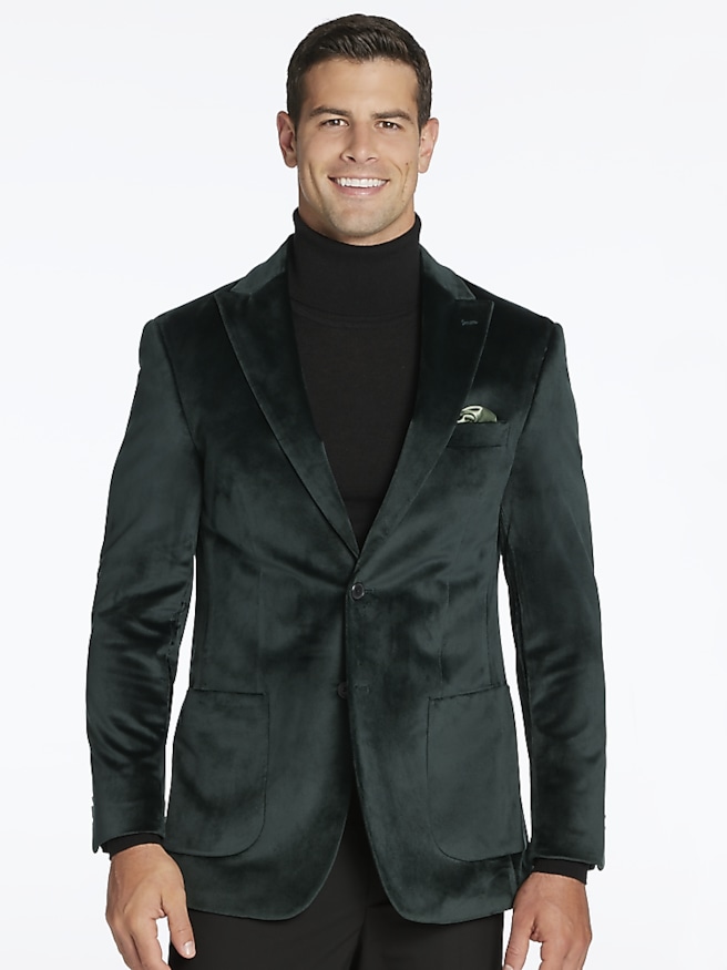 Men's wearhouse velvet jacket clearance