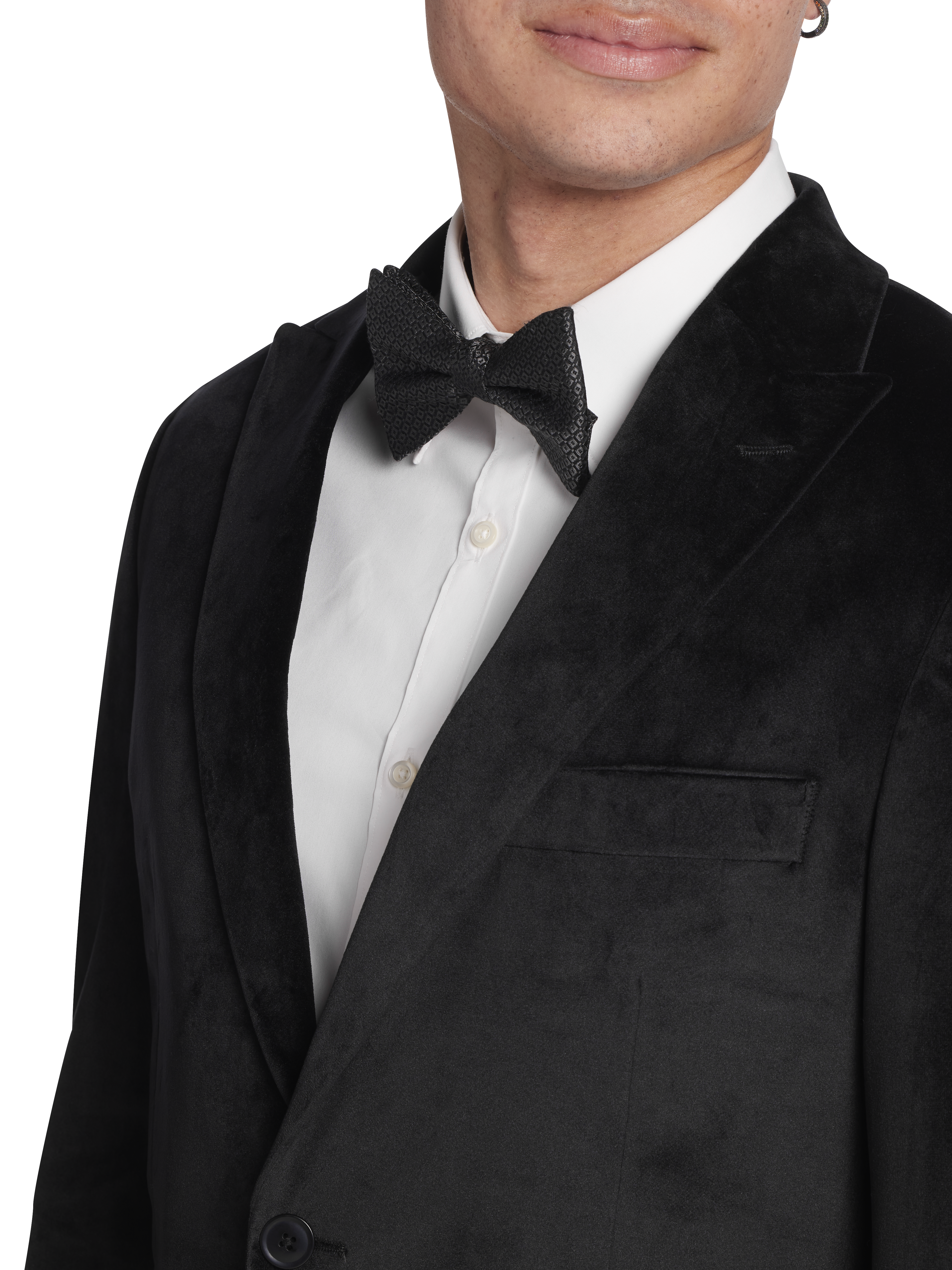 Slim Fit Velvet Dinner Jacket