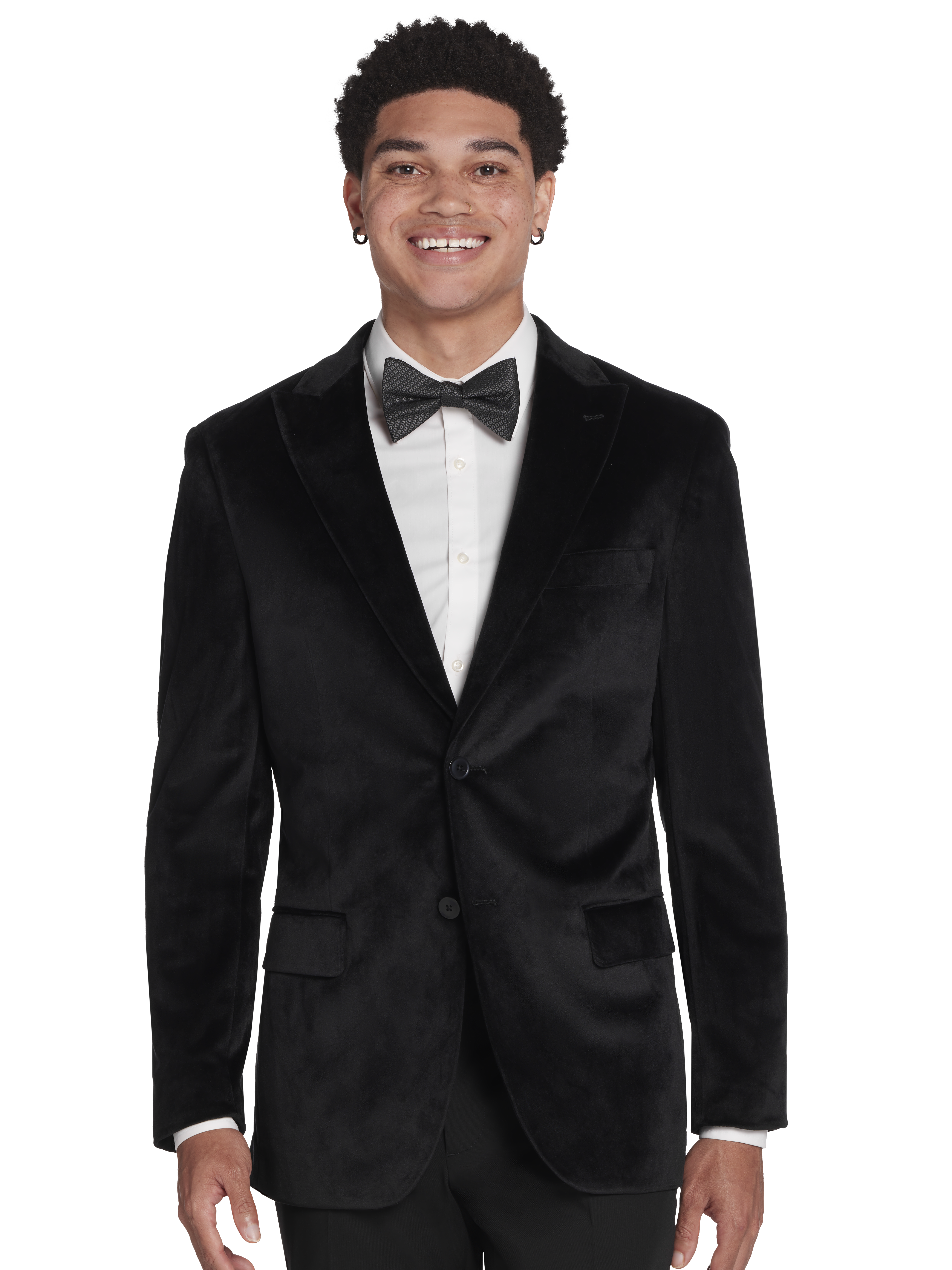 Slim Fit Velvet Dinner Jacket