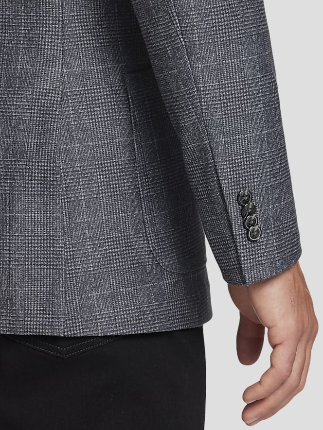 Joseph Abboud Modern Fit Windowpane Plaid Sport Coat