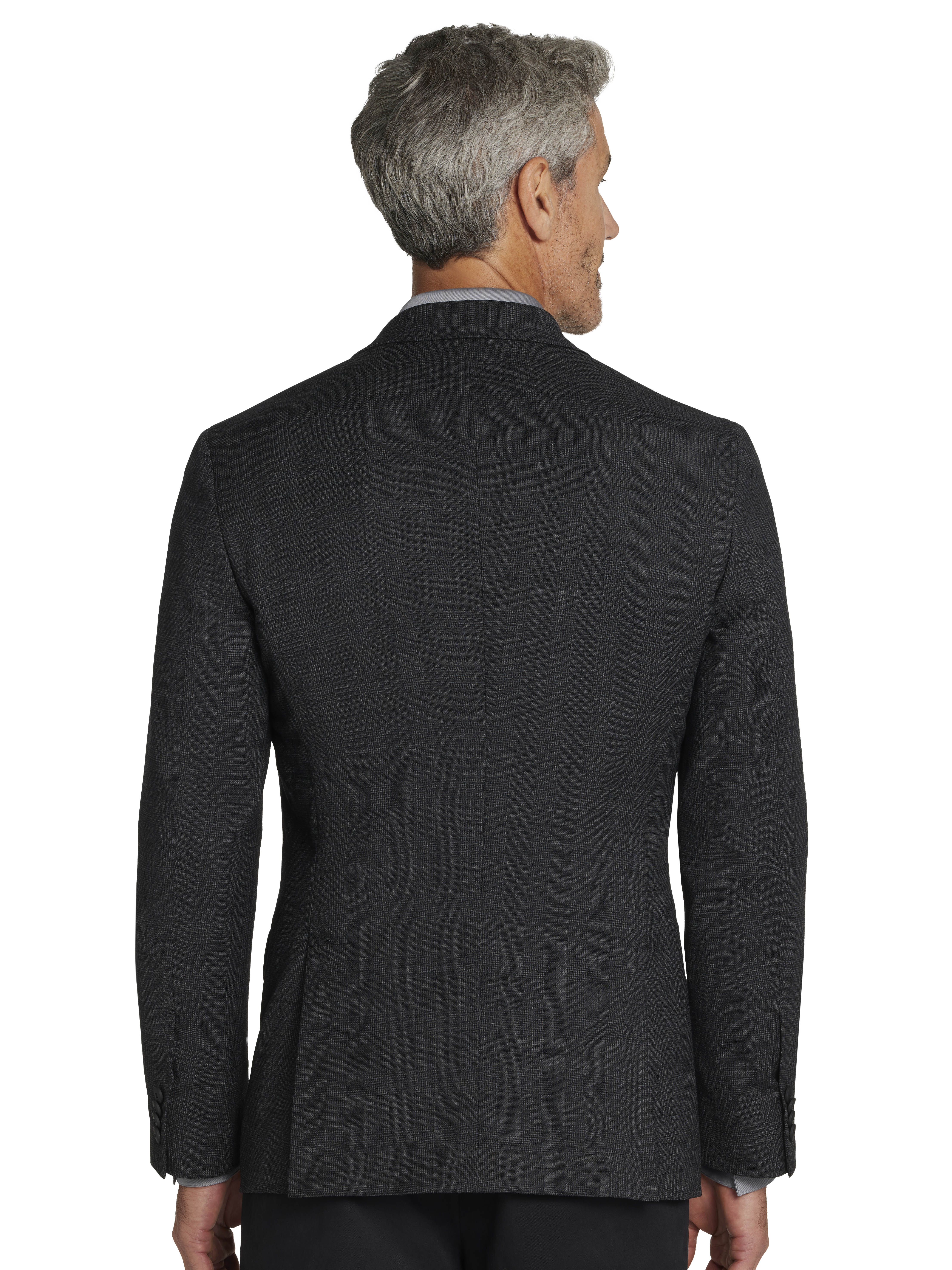 CHILLFLEX Modern Fit Plaid Sport Coat