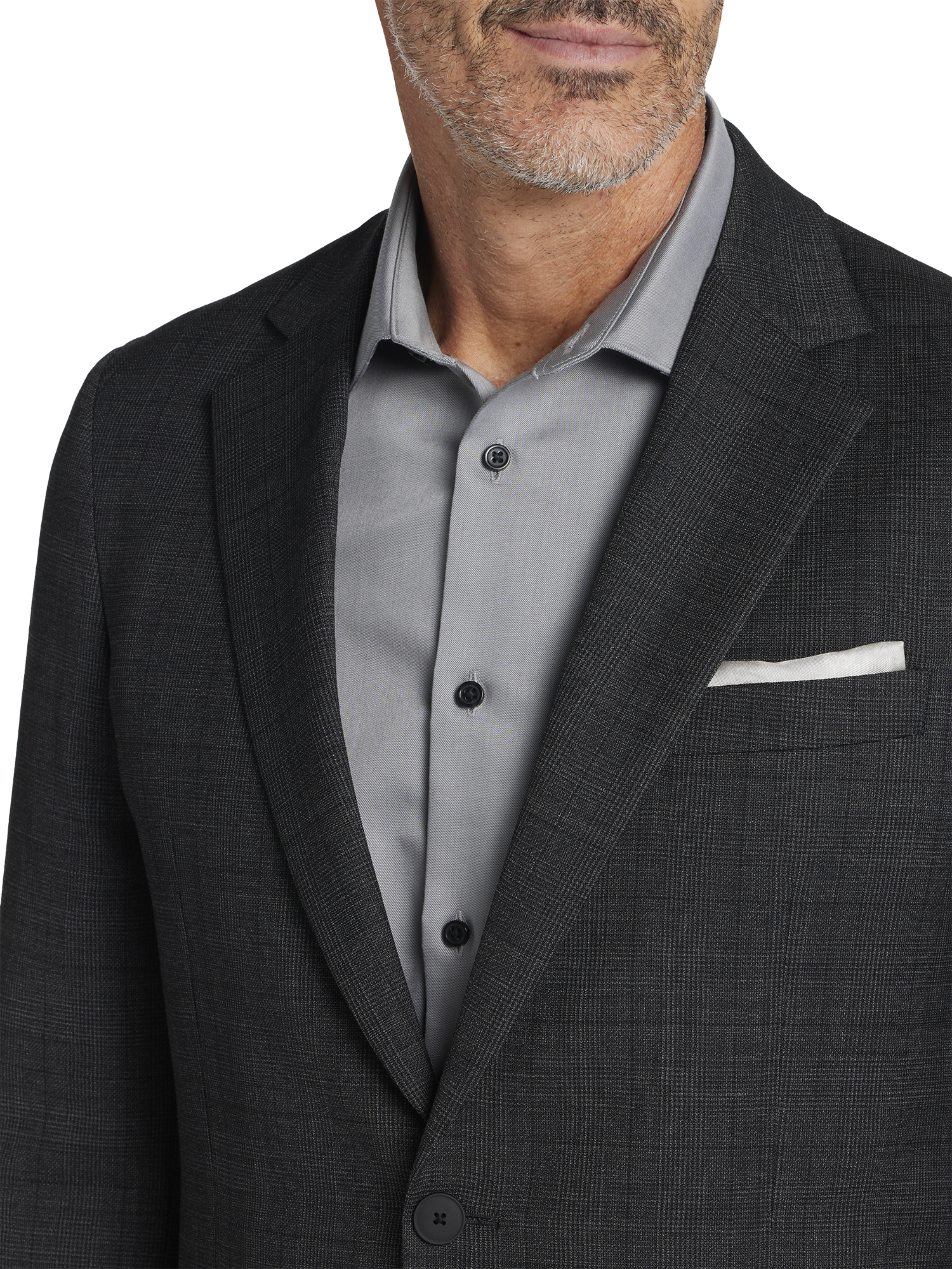 CHILLFLEX Modern Fit Plaid Sport Coat