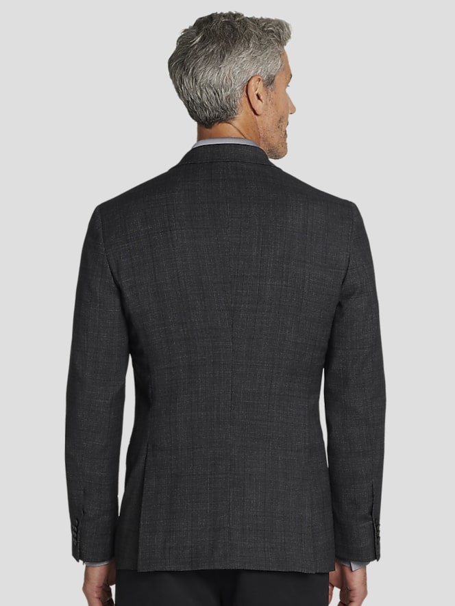 Awearness Kenneth Cole CHILLFLEX Modern Fit Plaid Sport Coat