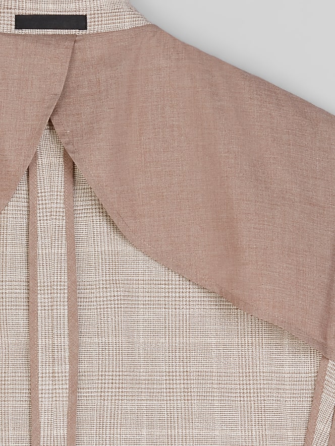 Calvin Klein Slim Fit Plaid Sport Coat