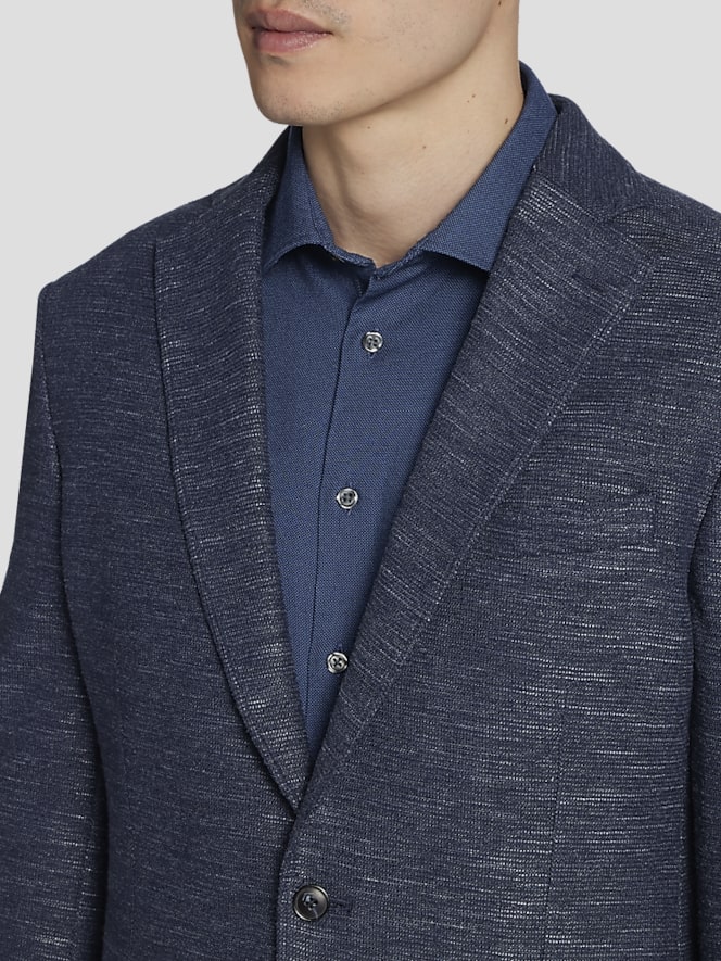 Joseph Abboud Slim Fit Cotton Blend Knit Sport Coat