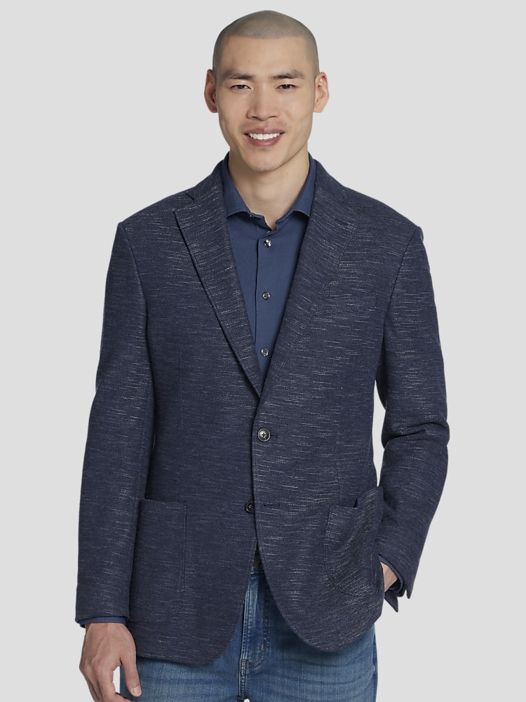 Sport coat with henley hot sale