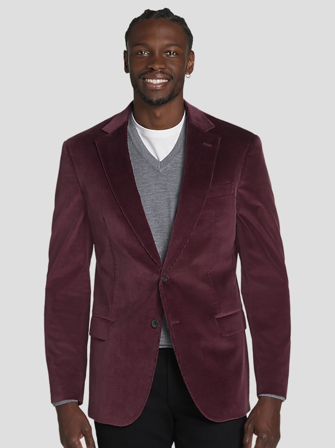 Burgundy All Sport Coats Men s Wearhouse