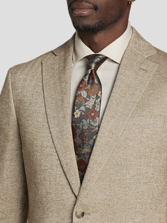 Modern Fit Wool Suit Jacket