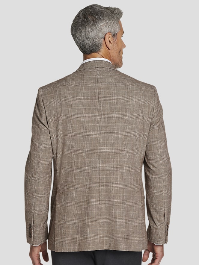 Pronto Uomo Classic Fit Plaid Sport Coat