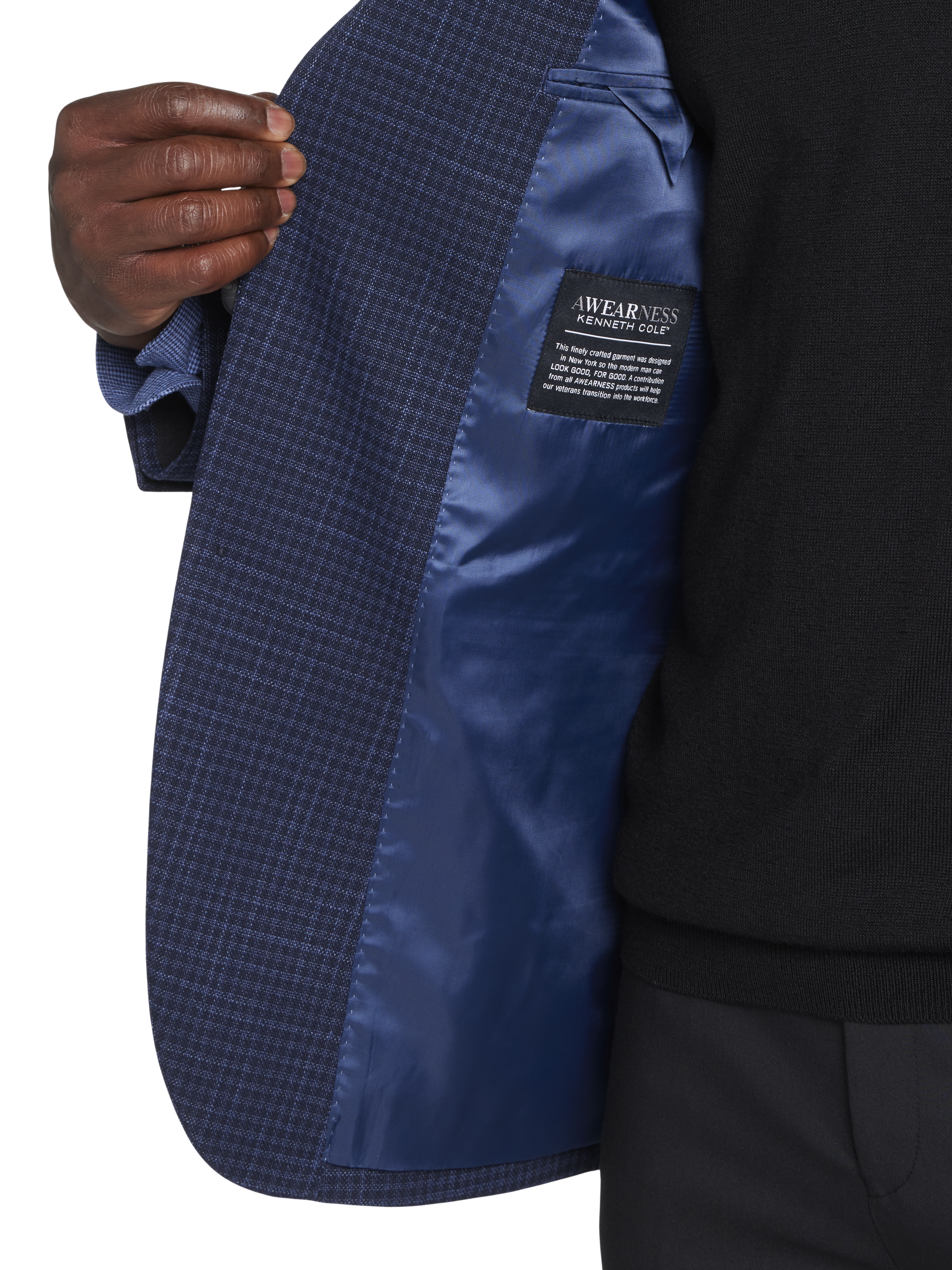 Modern Fit Check Sport Coat