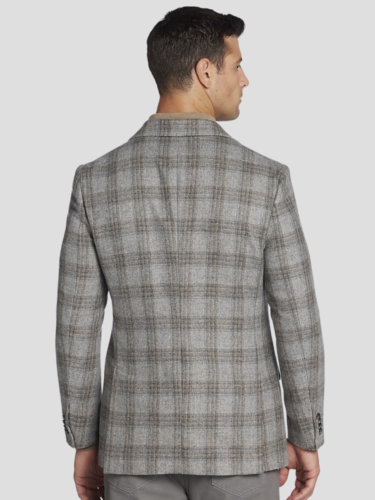 Tommy hilfiger plaid coat outlet