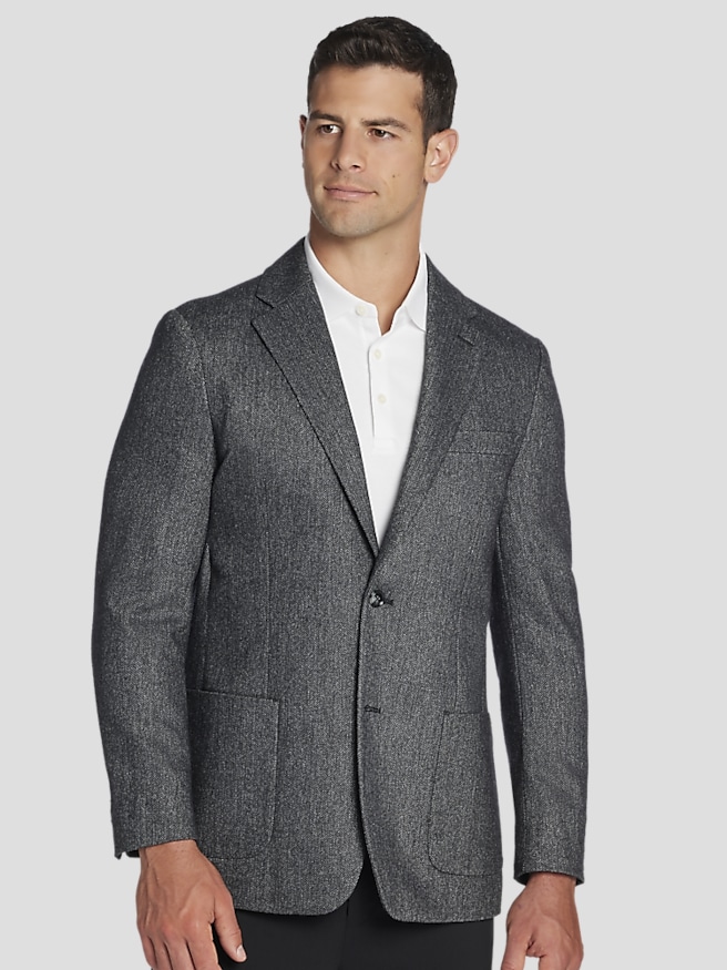 Men s Charcoal Coats Men s Wearhouse