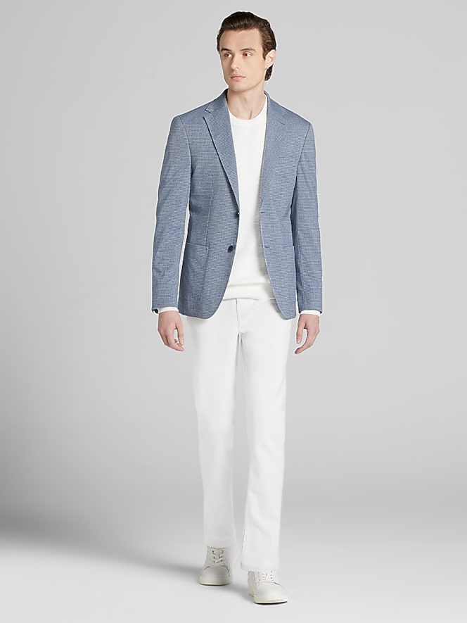 Calvin Klein Slim Fit Check Sport Coat