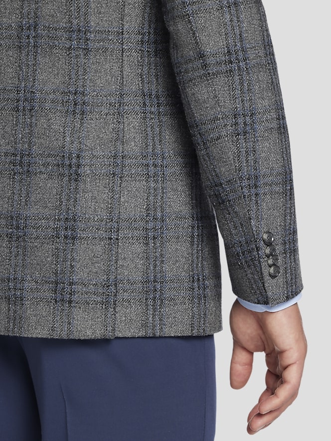 Tommy Hilfiger Modern Fit Plaid Sport Coat