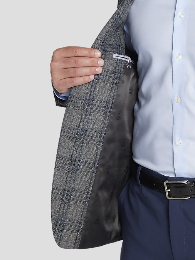 Tommy Hilfiger Modern Fit Plaid Sport Coat