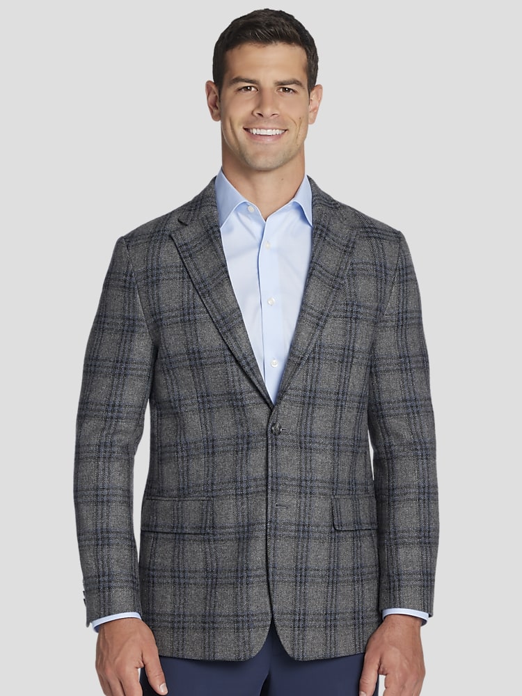 Tommy hilfiger plaid coat top
