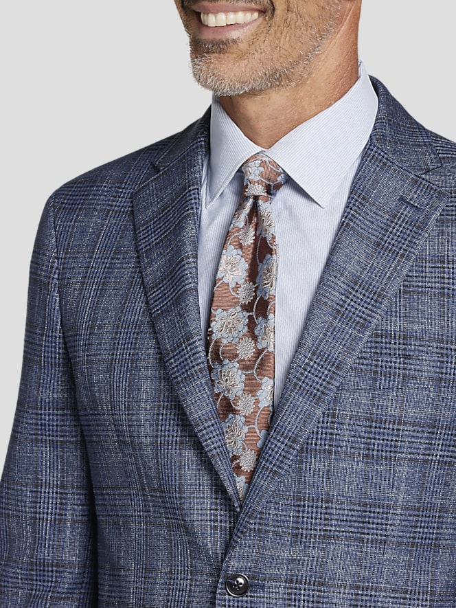 Tommy Hilfiger Modern Fit Plaid Sport Coat