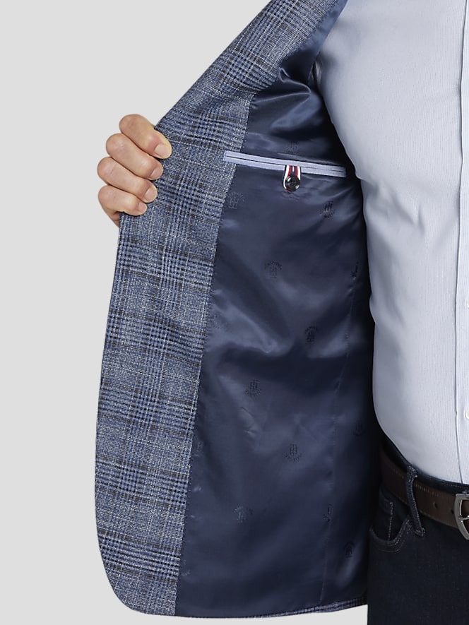 Tommy Hilfiger Modern Fit Plaid Sport Coat
