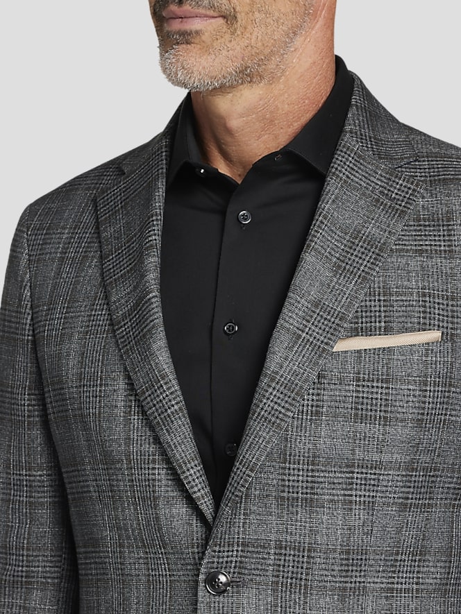 Tommy Hilfiger Modern Fit Plaid Sport Coat