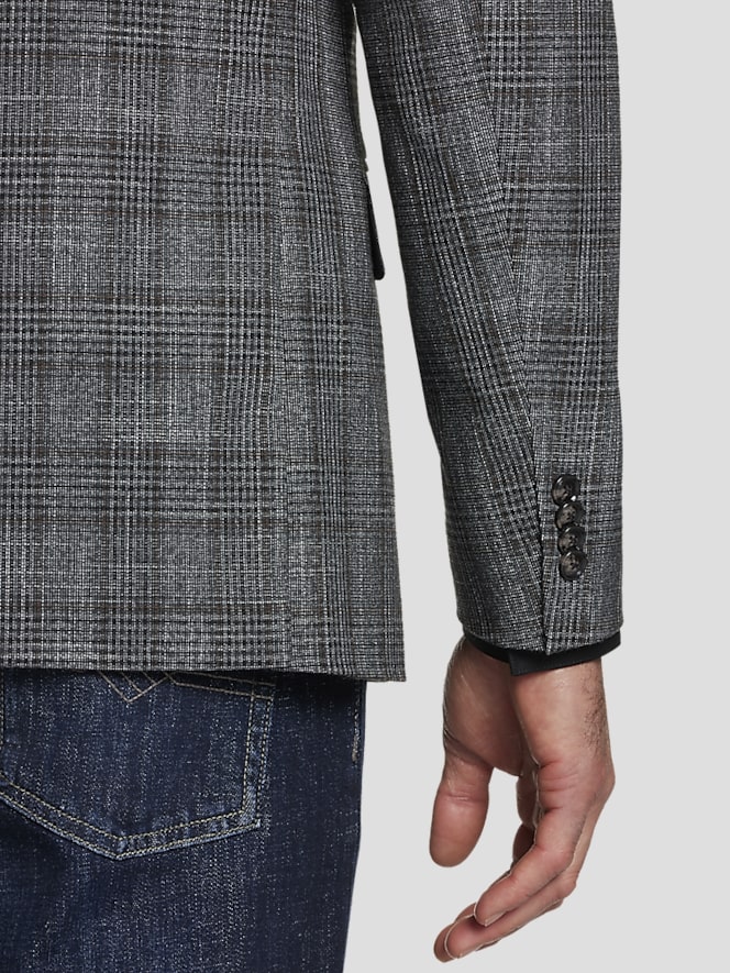 Tommy Hilfiger Modern Fit Plaid Sport Coat