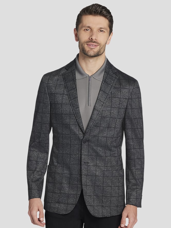 ジャケット・アウター SOPHNET. WINDOWPANE STRETCH GOWN SHIRT L JSV002W_11.png?v=1745845620&