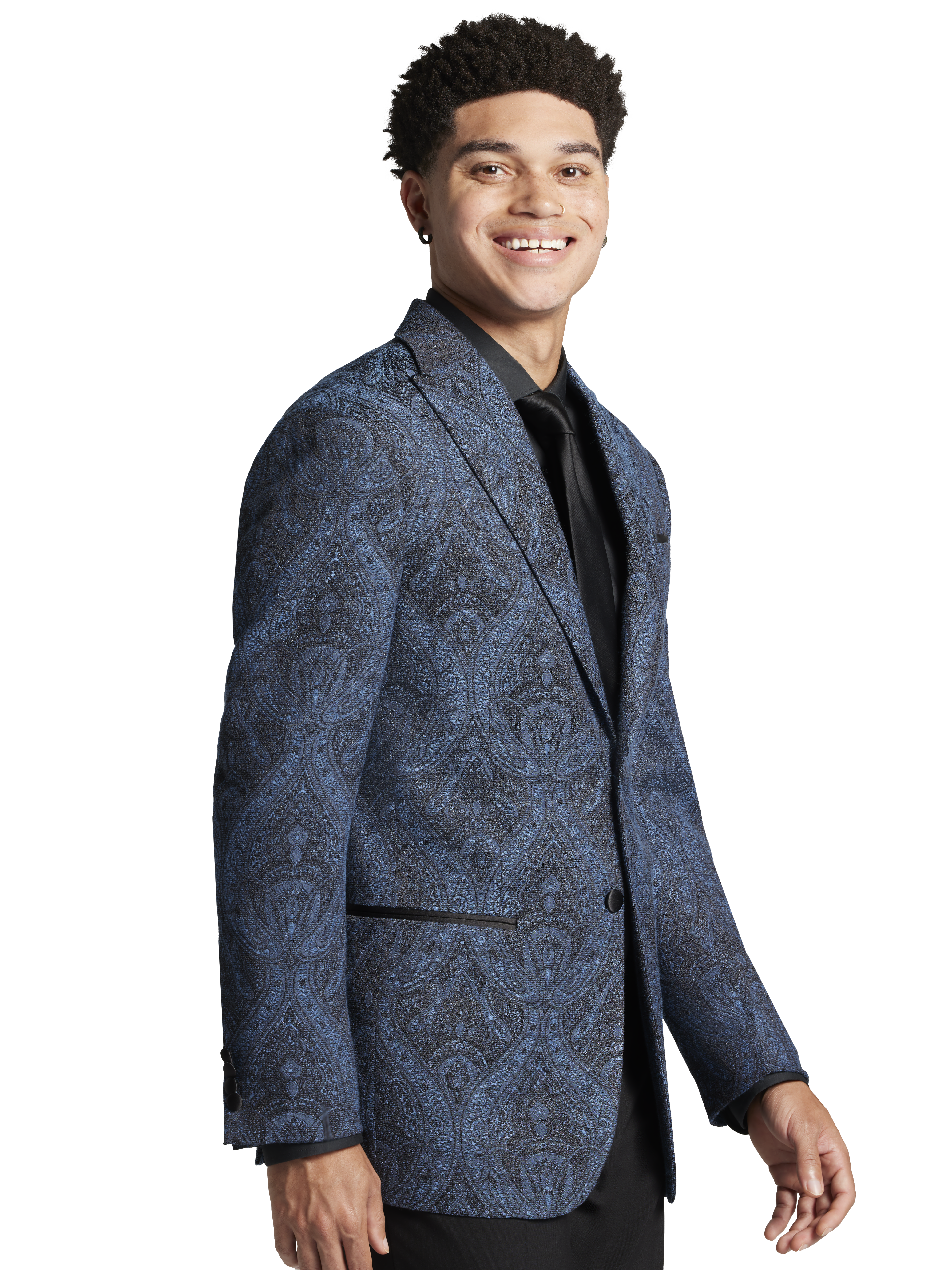 Slim Fit Paisley Dinner Jacket