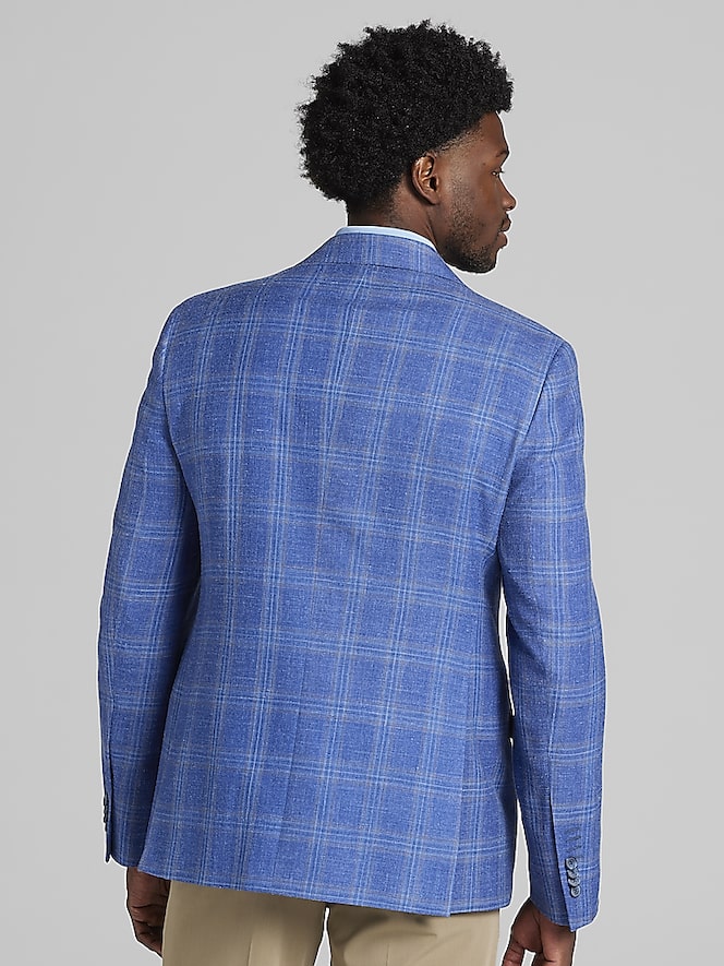 Joseph Abboud Classic Fit Plaid Sport Coat