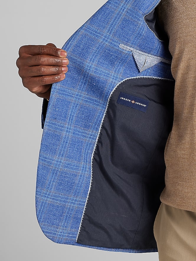 Joseph Abboud Classic Fit Plaid Sport Coat