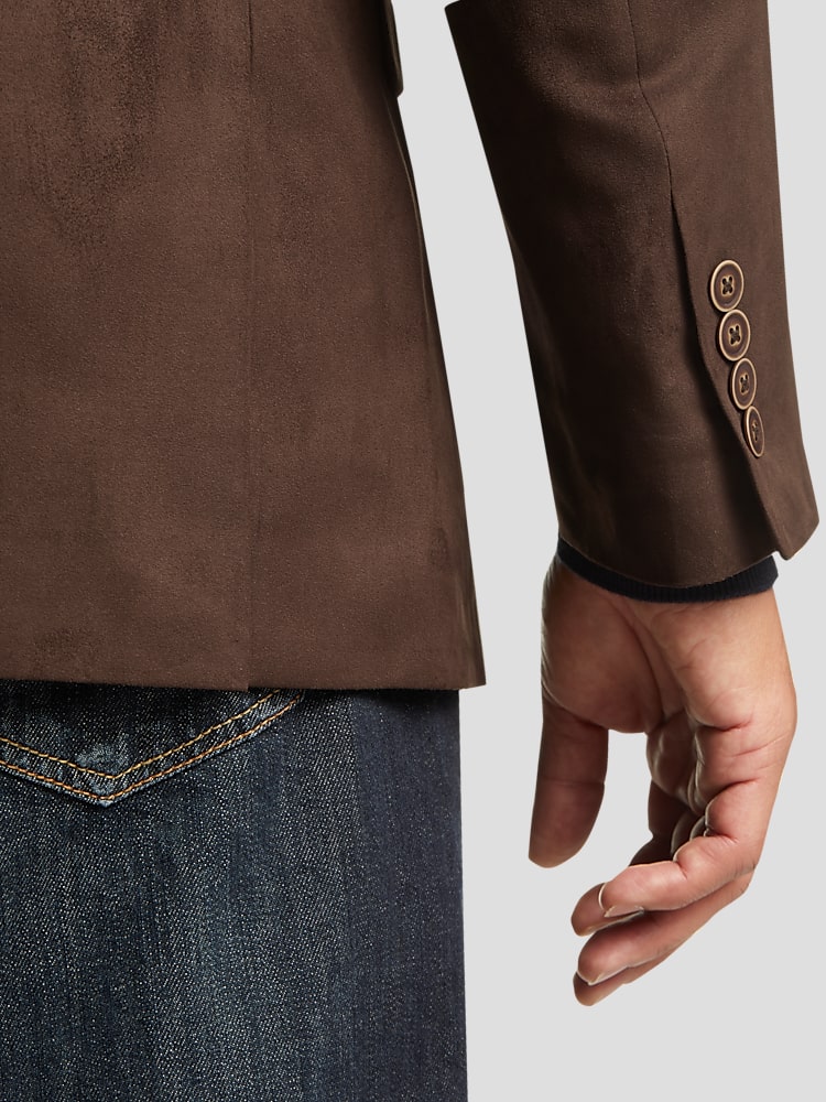 Microsuede coat online