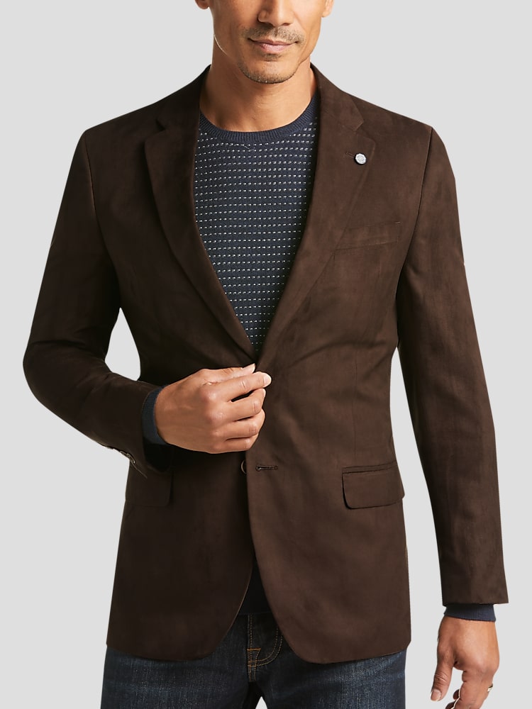 Nautica microsuede deals sport coat