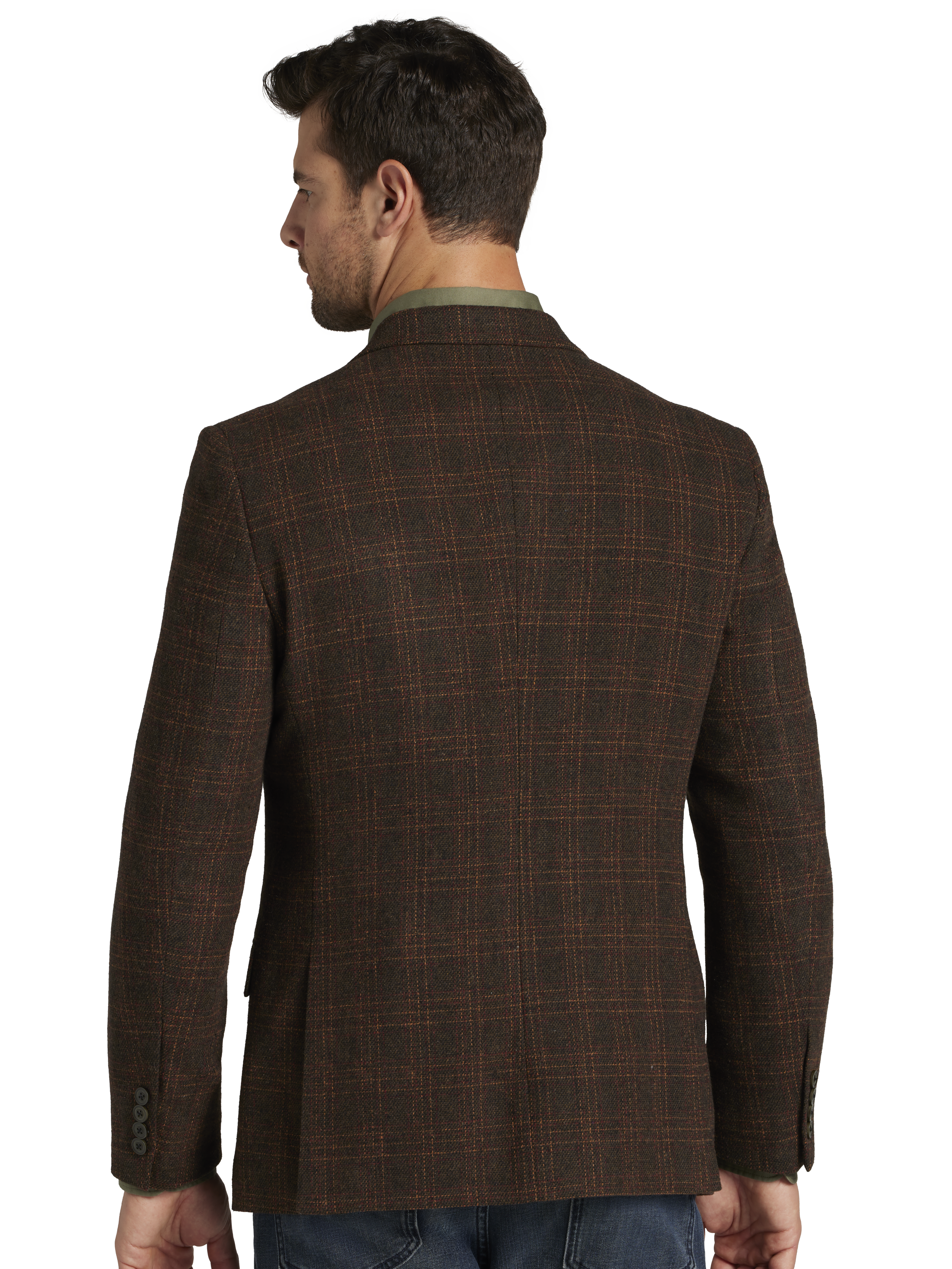 Modern Fit Tweed Sport Coat