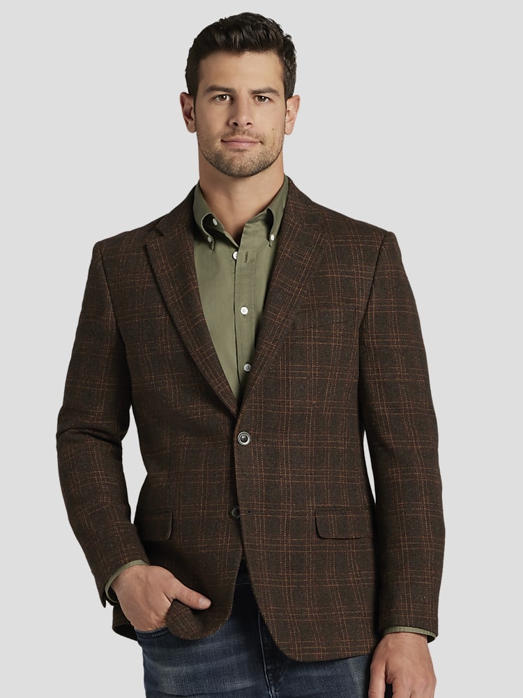 Nautica Modern Fit Tweed Sport Coat Sport Coats Men's Wearhouse