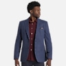 Nautica Modern Fit Tweed Plaid Sport Coat