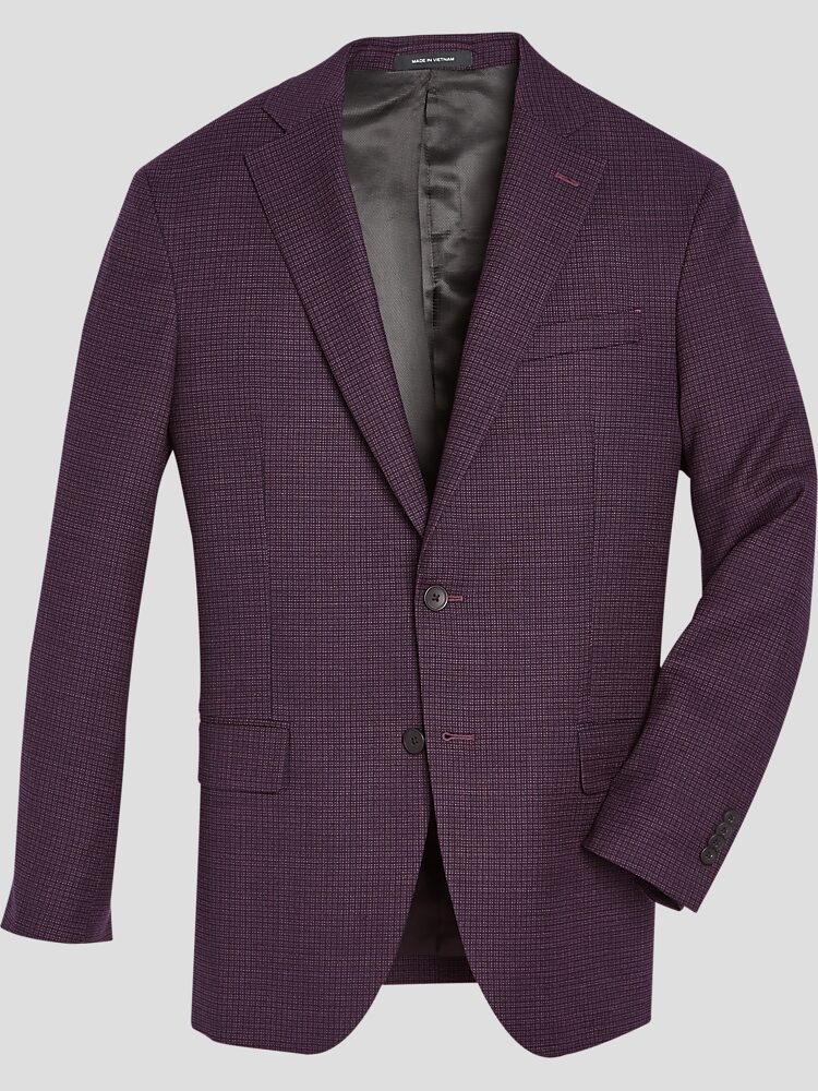 Kenneth cole burgundy coat deals