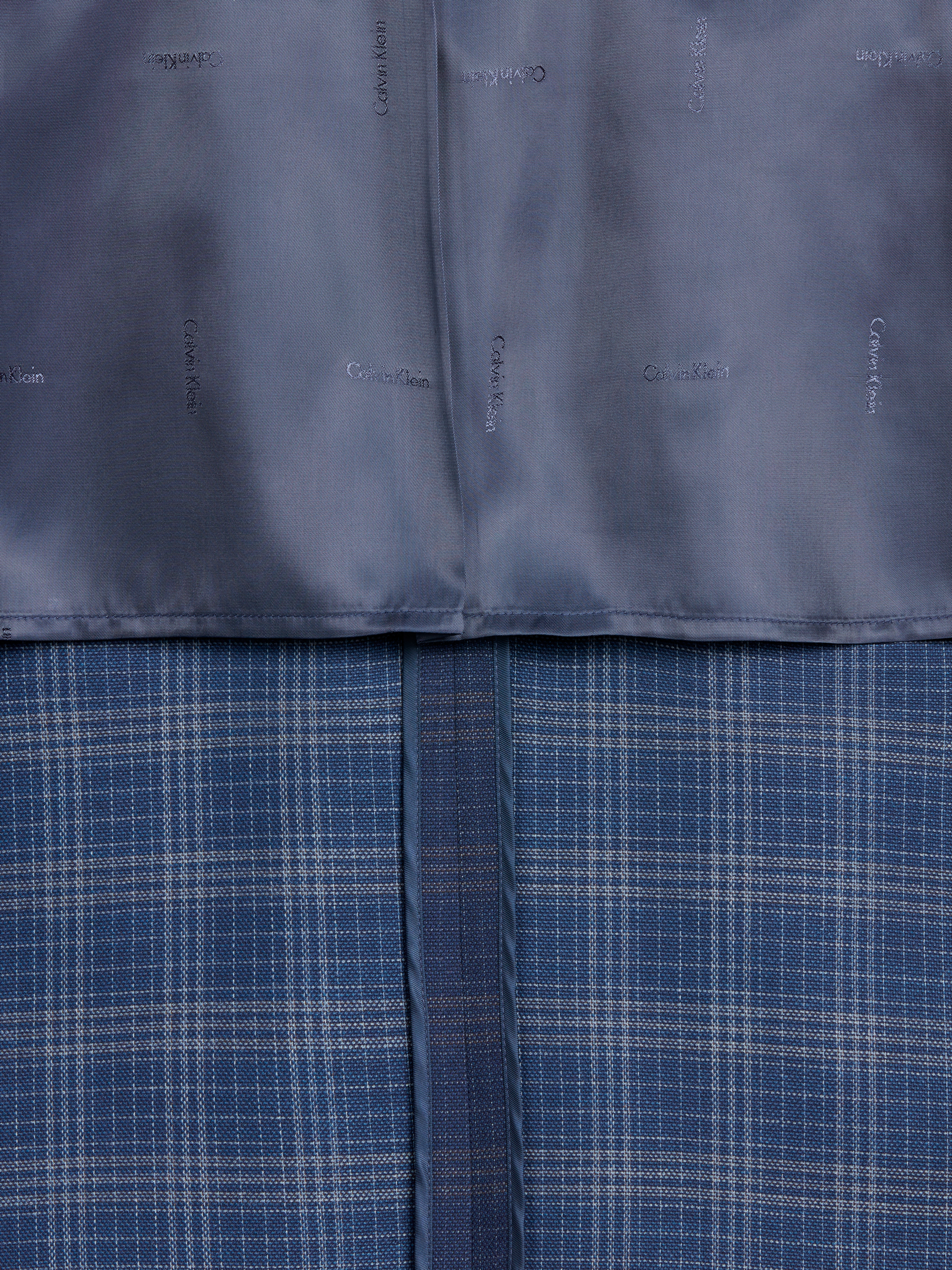 Slim Fit Plaid Sport Coat