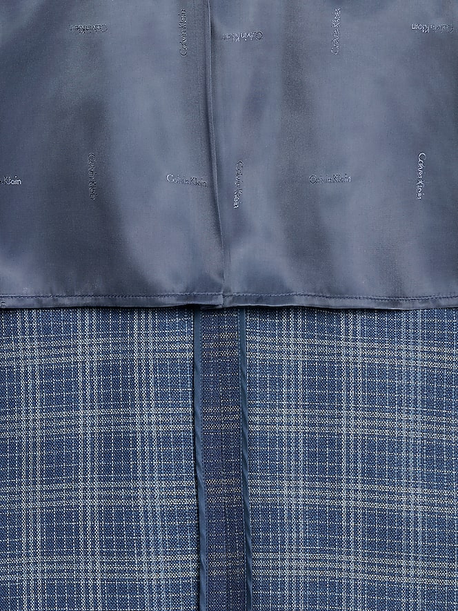 Calvin Klein Slim Fit Plaid Sport Coat