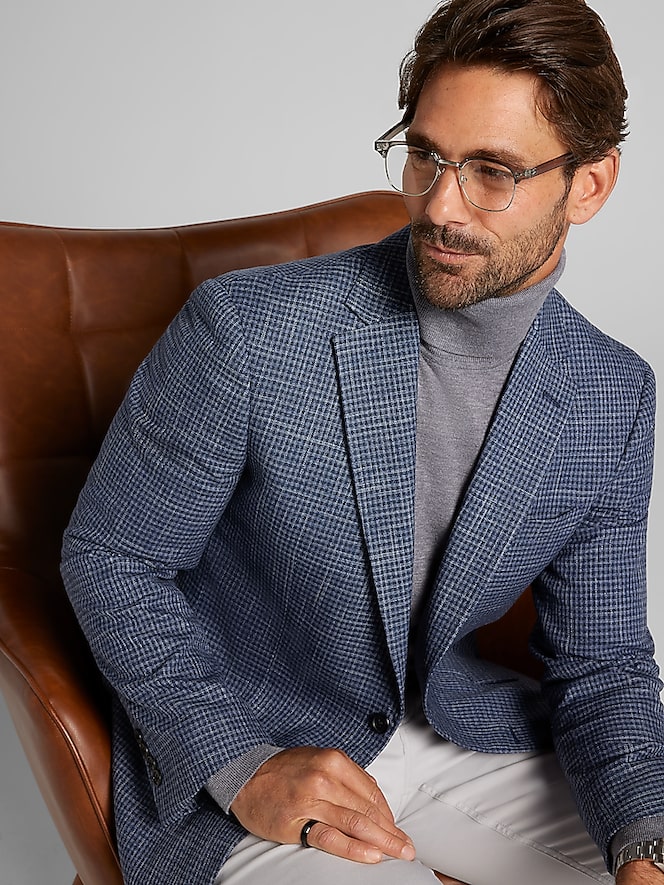 Wilke-Rodriguez Modern Fit Check Sport Coat