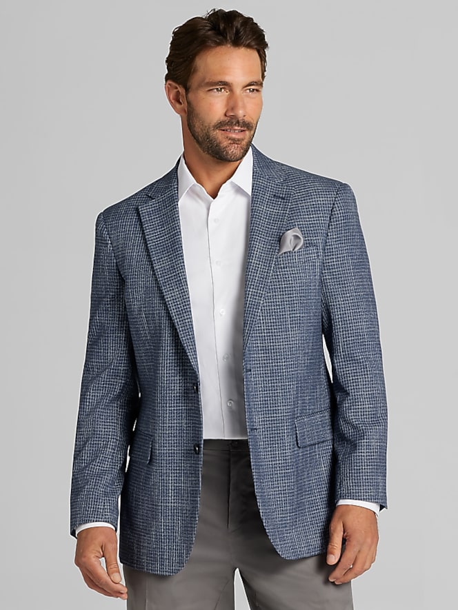 Wilke-Rodriguez Modern Fit Check Sport Coat