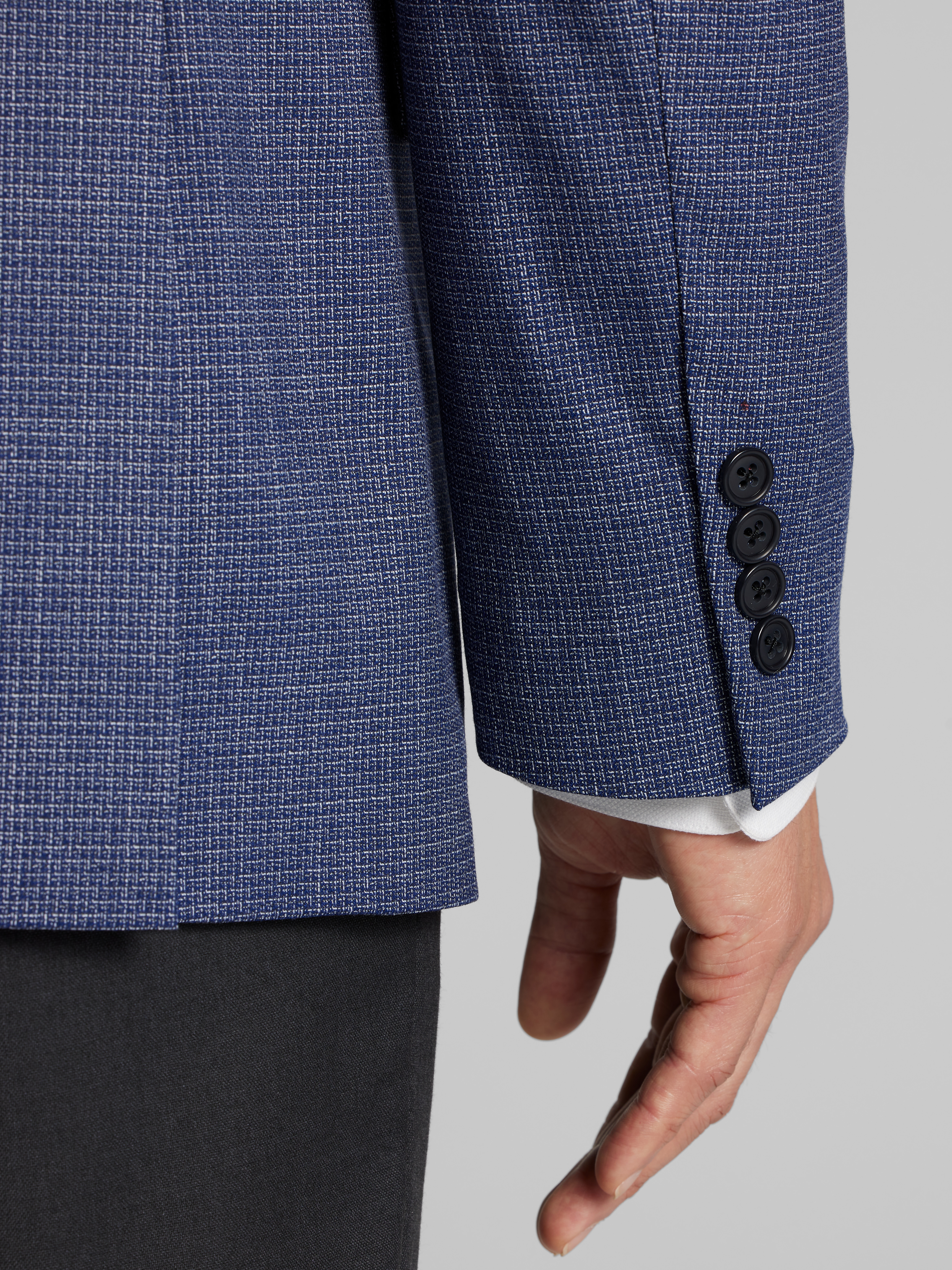 Modern Fit Crosshatch Sport Coat