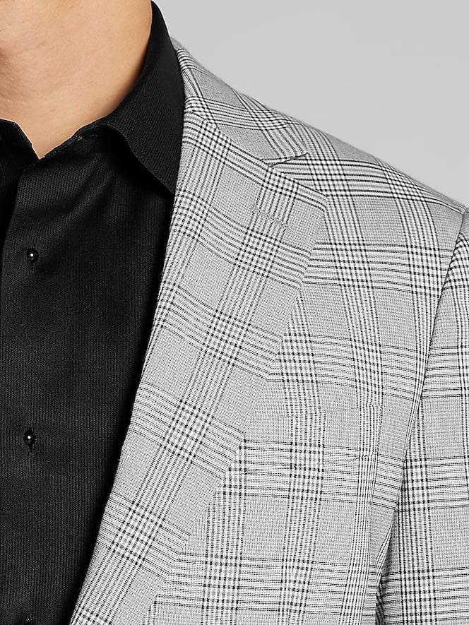 Wilke-Rodriguez Modern Fit Plaid Sport Coat