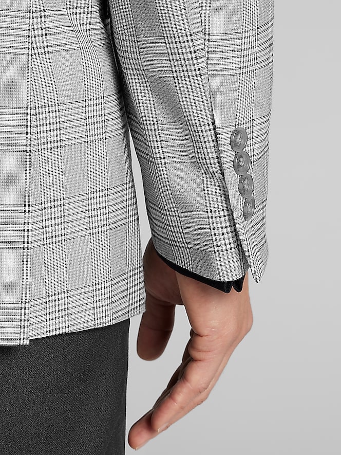 Wilke-Rodriguez Modern Fit Plaid Sport Coat